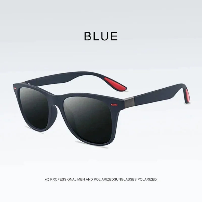 Fashion Vintage Square Polarized Sunglasses Classic Driving Fishing Brand Designer Sun Glasses Man Retro Shades UV400 Eyewear