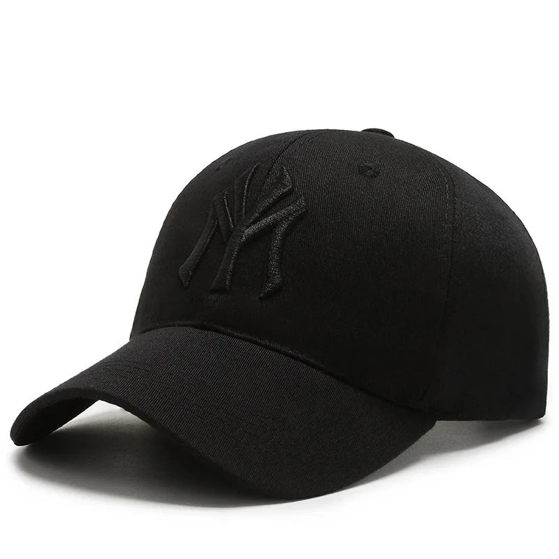 Unisex MY Letter Stickerei Snapback Baseball Caps Frühling und Herbst Outdoor Verstellbare Freizeitkappen Sonnenhut