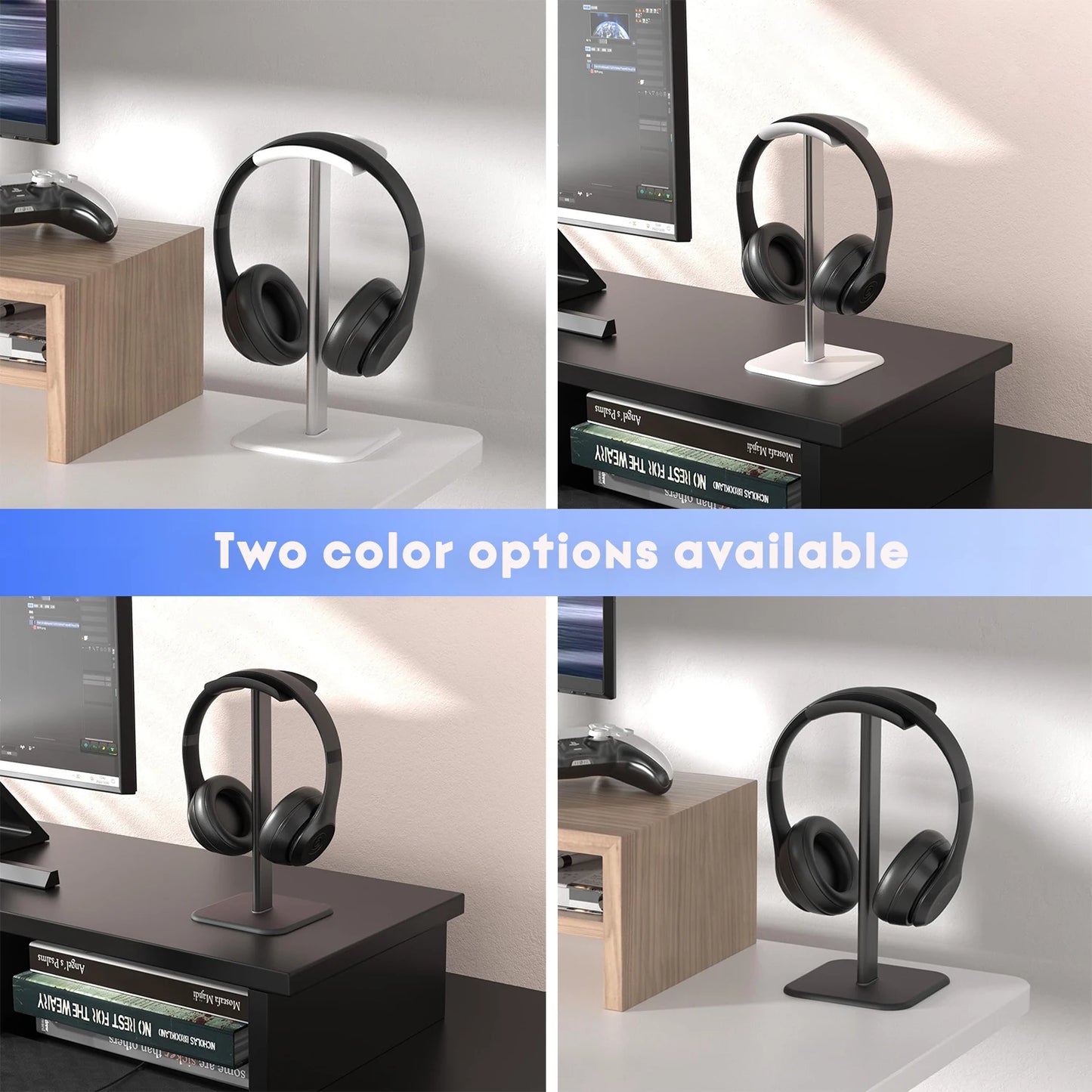 Kopfhörerständer, Desktop-Headset-Halter – Schreibtisch-Kopfhörerständer, für alle Headsets wie Airpods Max, HyperX Gaming-Kopfhörer