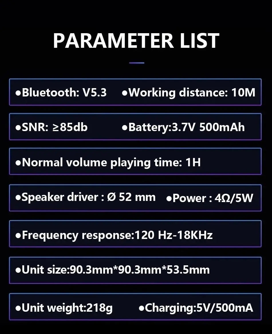 Portable Bluetooth Speaker Radio FM Mini Wireless Waterproof Subwoofer Sound Box Music Caixa De Som Small Woofer Column Bass Mp3