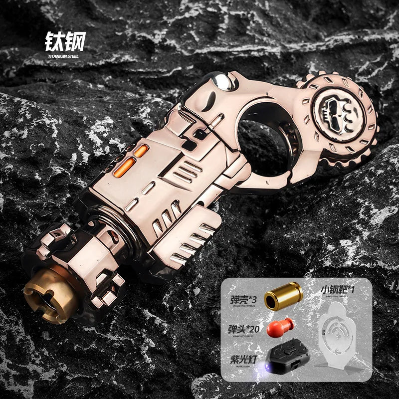 EDC Metall Multi Spielbarkeit Ratsche Flip Antistress Spielzeugpistole Auswurfschale Stressabbau Fidget Spinner Fidgeting Spielzeug Geschenke