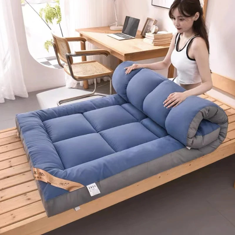 Thicken Warm soft comfortable mattress cushion household double tatami floor mat student dormitory single mattresses