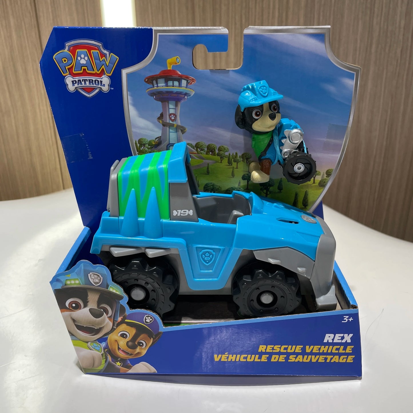 Nouveau véhicule original PAW PATROL voiture Ryder Tracker Everest Chase Rex Skye Rocky Marshall Zuma Figurine jouet cadeau d'anniversaire pour enfant