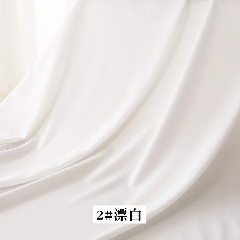 Tissu de doublure élastique doux et respirant de 150x50cm/500cm pour doublure de robe, doublure de vêtement de protection solaire pour chemise de base, tissu DIY fait à la main