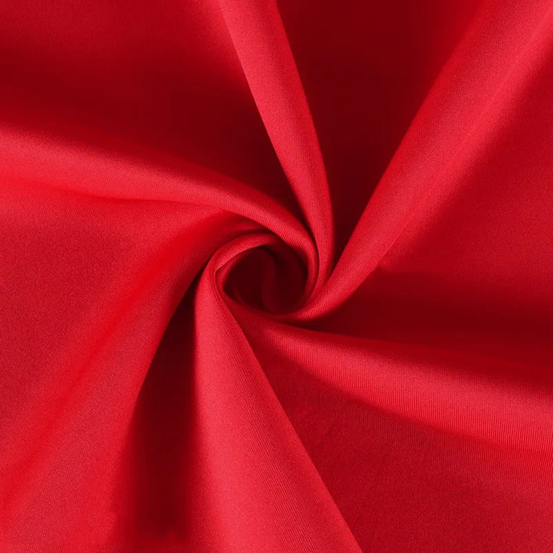 Tissu tricoté élastique Scuba résistant à l'usure, anti-boulochage pour la couture de pulls, jupes, uniformes scolaires, vêtements de sport au mètre