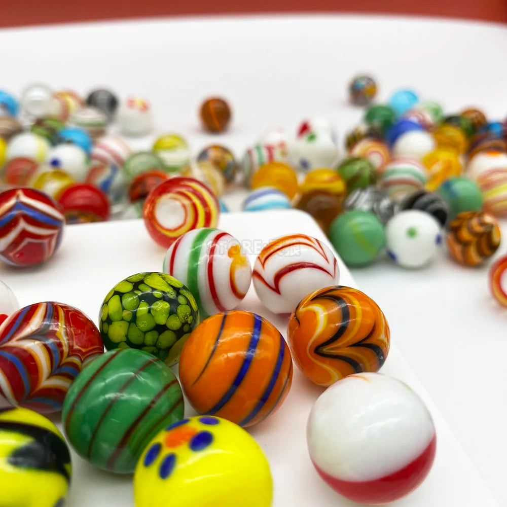 G1-16 Heimdekorationskollektion Kreative handgemachte Glasmurmeln Seltenheit Kinder-Puzzlespiele Spielzeug Süße Neujahrsgeschenke für Kinder