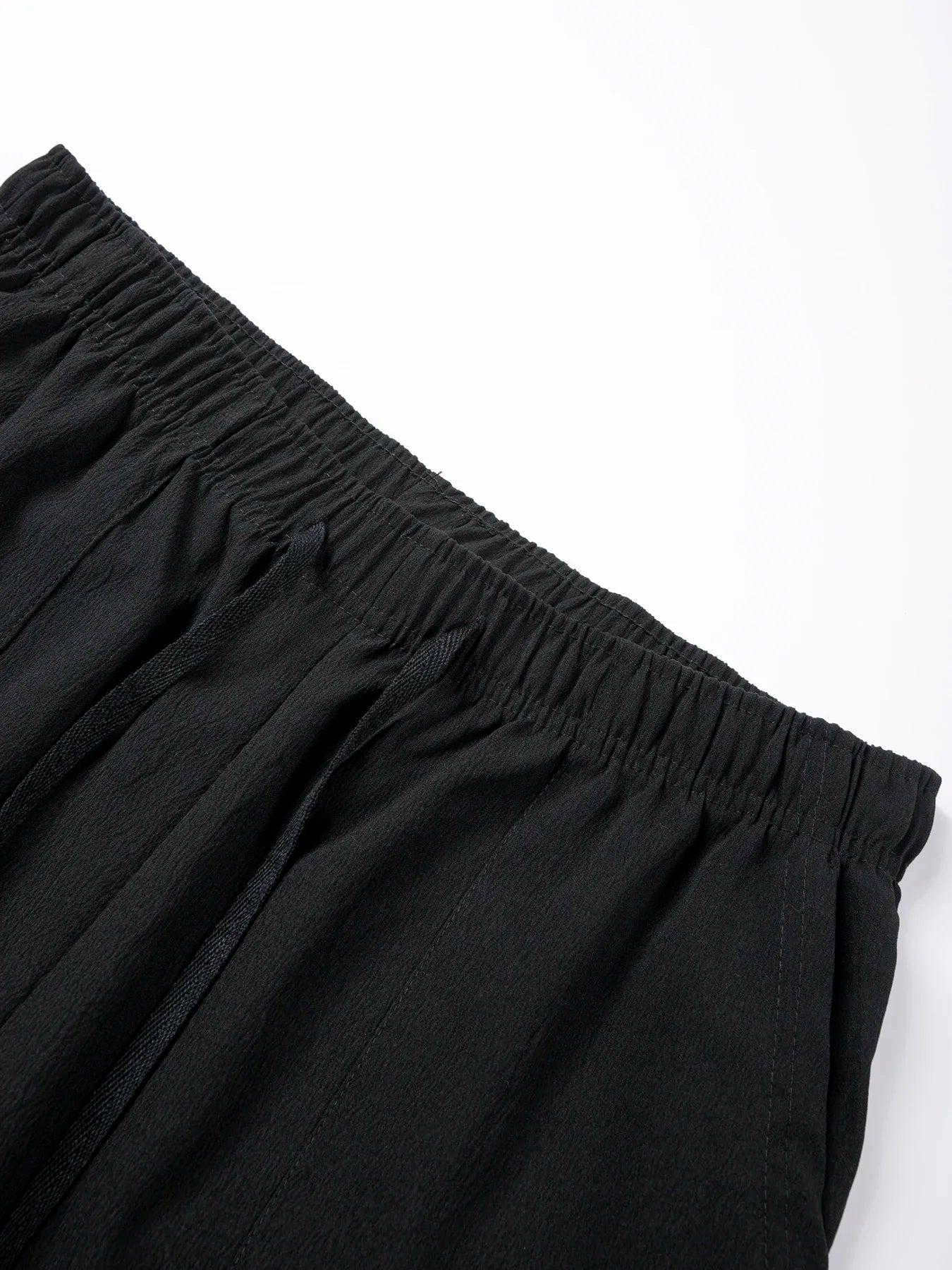 Herren Baumwolle Leinen Lange Hose Leicht Kordelzug mit Taschen Bequeme Gerade Bein Freizeithose für Sommer Strand