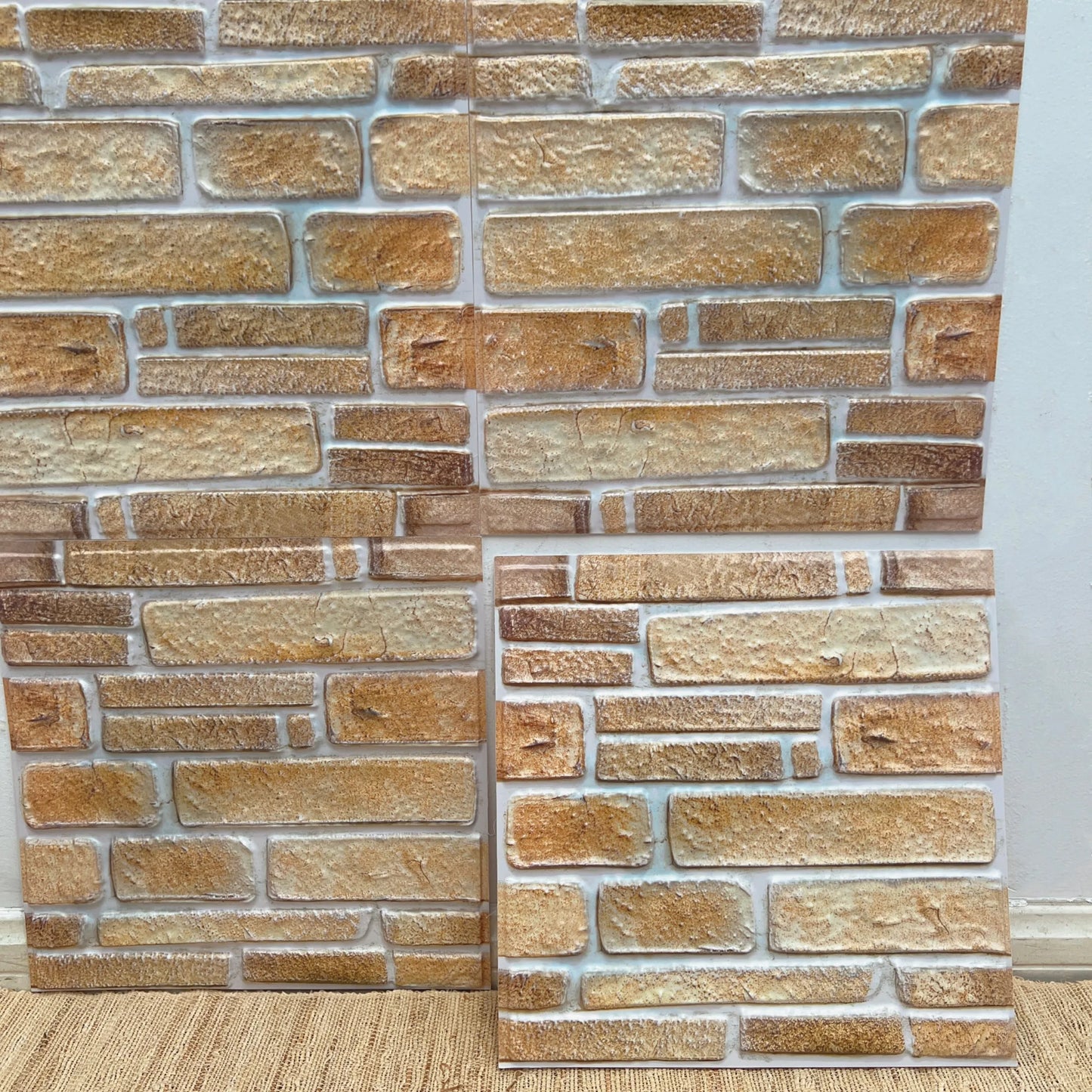 10/20Pcs Peel and Stick Tile Backsplash Thicker Design Marble Tiles 12"X12" Stick on Backsplash Self Adhesive Tiles for Any Room