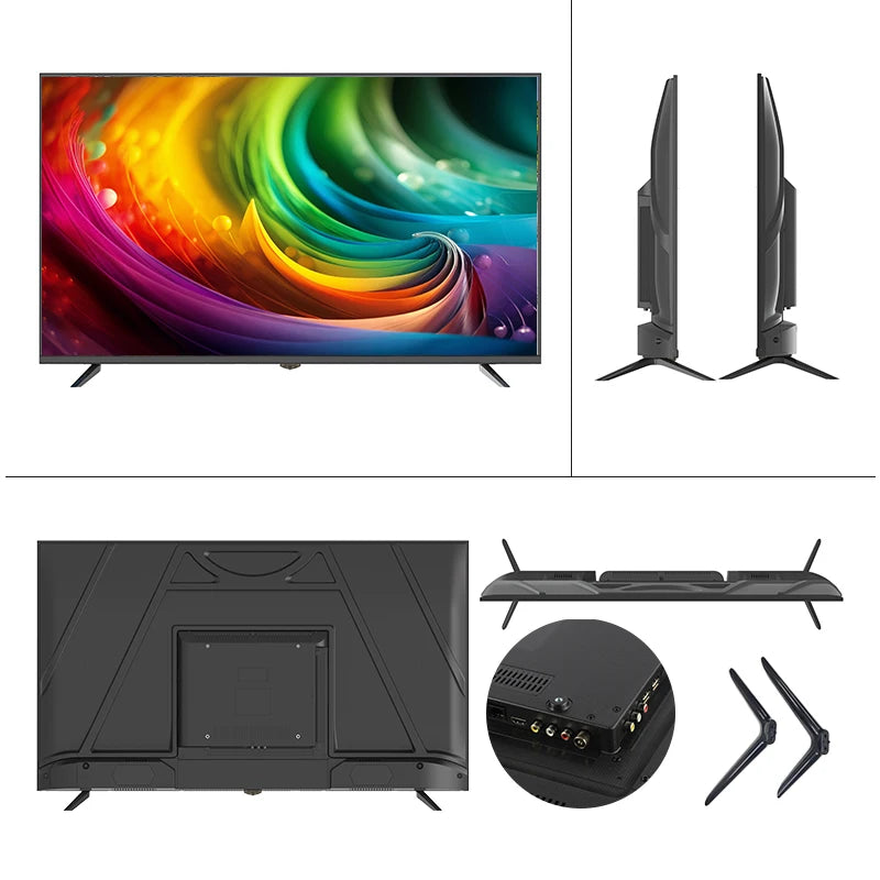 Smart TV Android 11 Version Globale, 32 Pouces, TV LED 4K UHD sans Cadre, WiFi Bluetooth Netflix YouTube Google Play HDR10