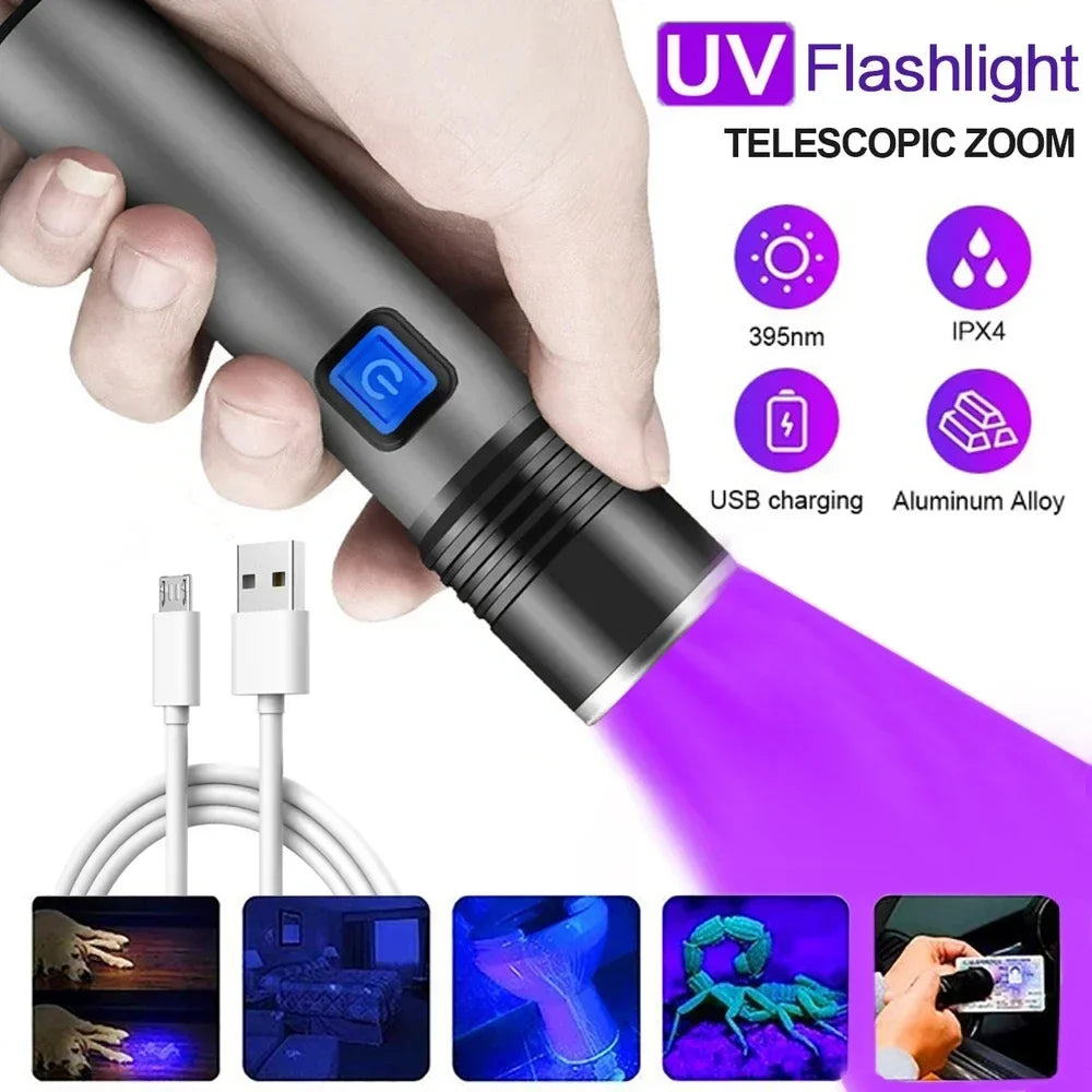 XHP70 Lampenperlen 3000 Lumen Superhelle Taschenlampe Wiederaufladbare LED-Taschenlampen Leistungsstarke Taschenlampe für Camping-Notfälle