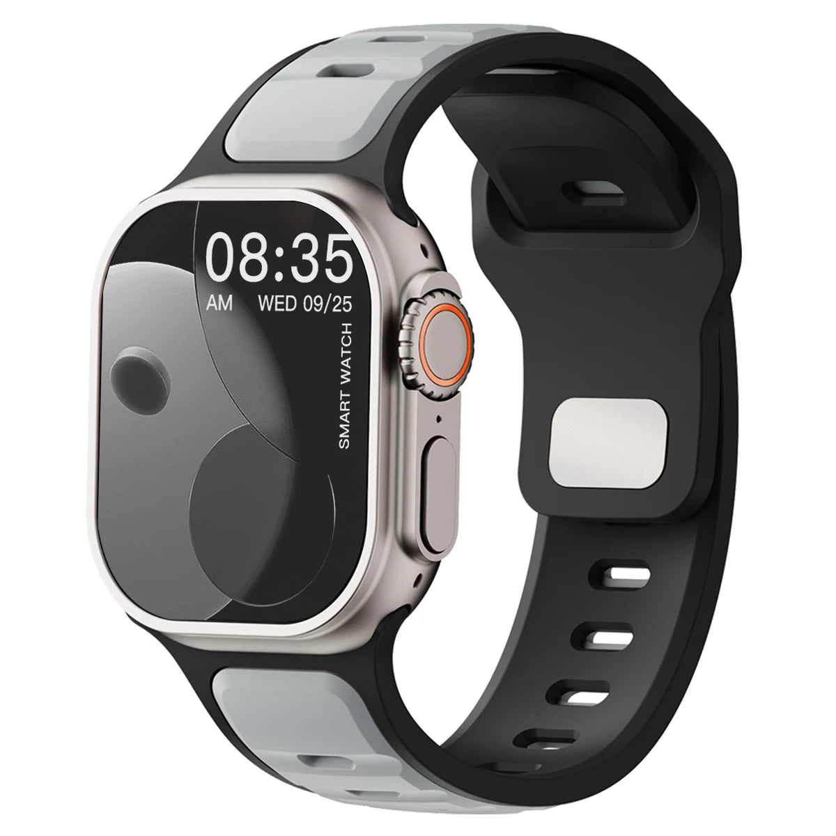 Für iWatch Series 11 10 9 8 7 6 5 4 SE3 Ultra 1 2 Silikonarmband Sportarmband für Apple Watch 49mm 46mm 45mm 44mm 42mm 41mm 40mm
