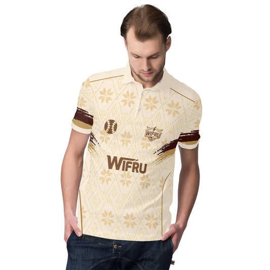 WIFRU Cricket Sports Jersey Men's Outdoor Lightweight Breathable Quick Dry POLO Shirt Youth Trainer Custom Number Uniform Tops