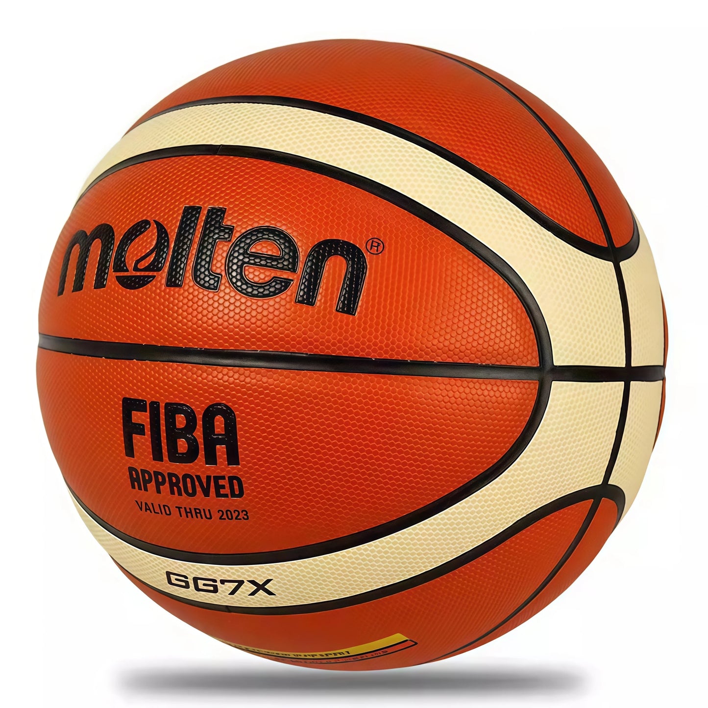 Molten GG5X GG6X GG7X Basketball Cuir PU pour Adulte Adolescent Enfant Match Entraînement Extérieur Intérieur Approuvé FIBA