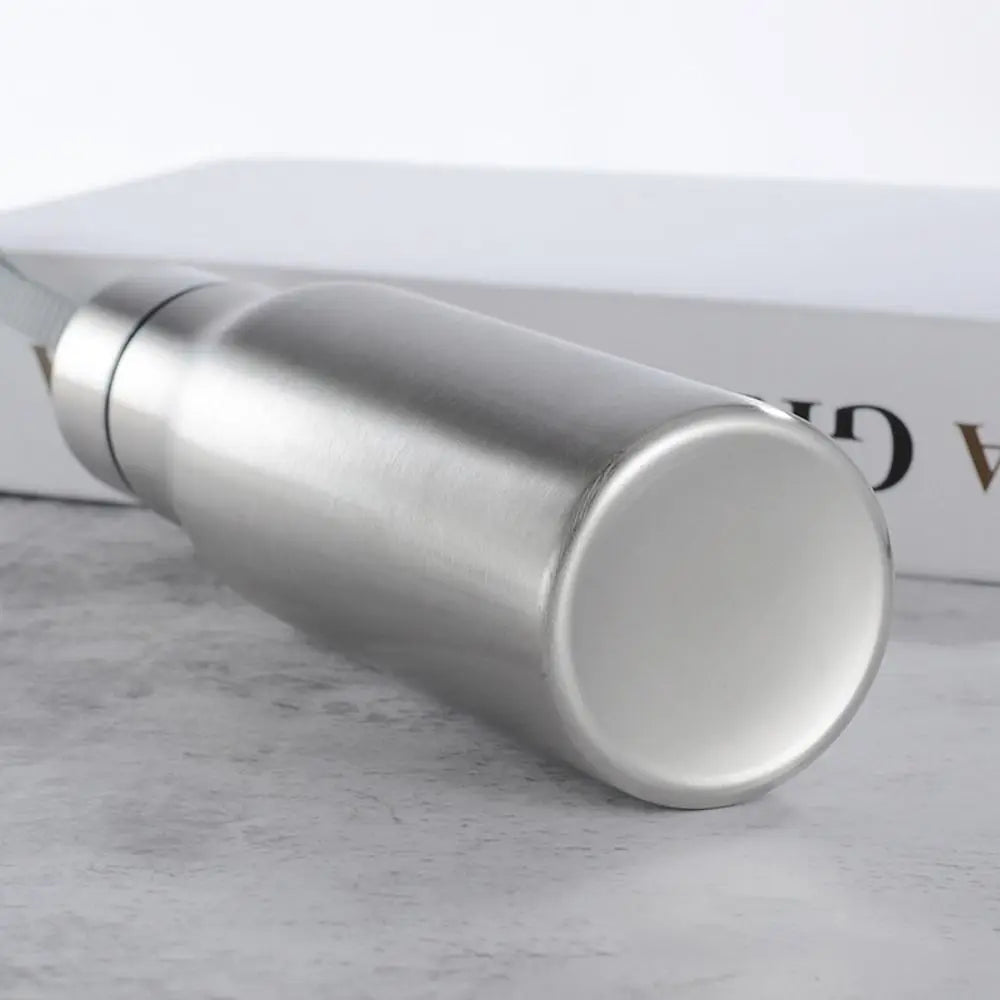 500ml/1000ml Stainless Steel Water Bottle with Handle Portable Hot Cold Water Bottle for Cycling Sports Travel