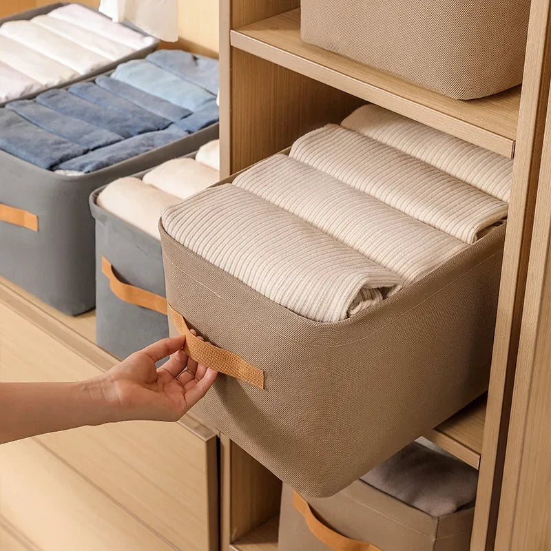 Verdicken Kleidung Organizer Hosen Pullover Aufbewahrungsschränke Schubladen Organizer Jeans Aufbewahrungsbox Kleiderschrank Kleidung Aufbewahrungsorganisatoren