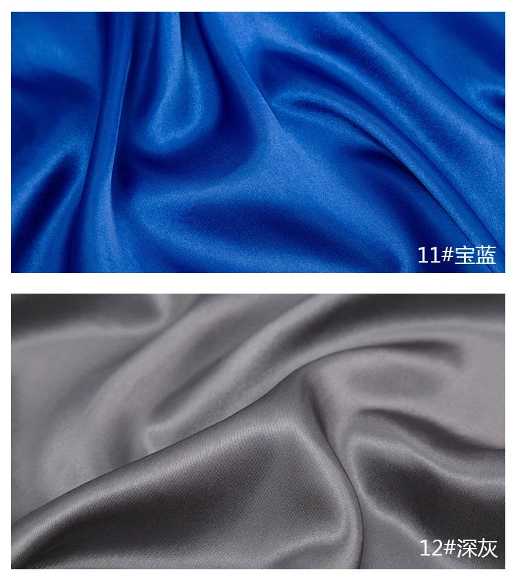 0.5m/1m/5m Satin Lining Fabric For Sewing Dress Lining,Pajamas,Decoration Cloth Tablecloth Decorative Fabric Handmade DIY Fabric