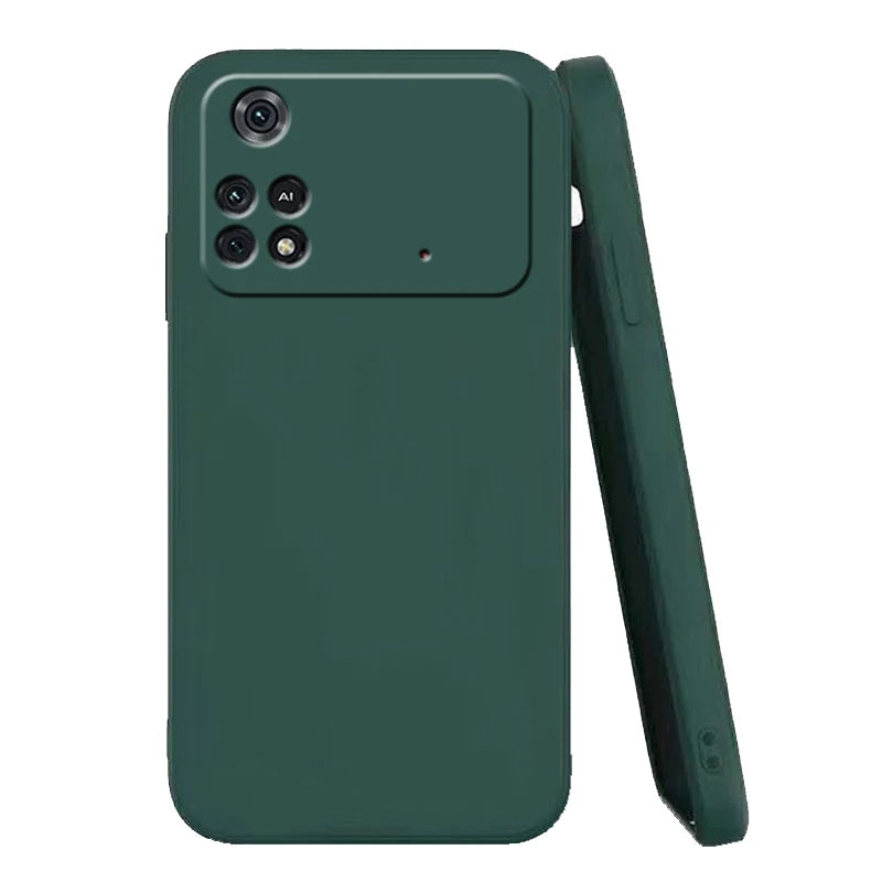 Ricestate case For Xiaomi Poco M4 Pro 4G Soft Silicone Matte Camera Protective Phone Cover For POCO M4 Pro 4G Case Coque Slim