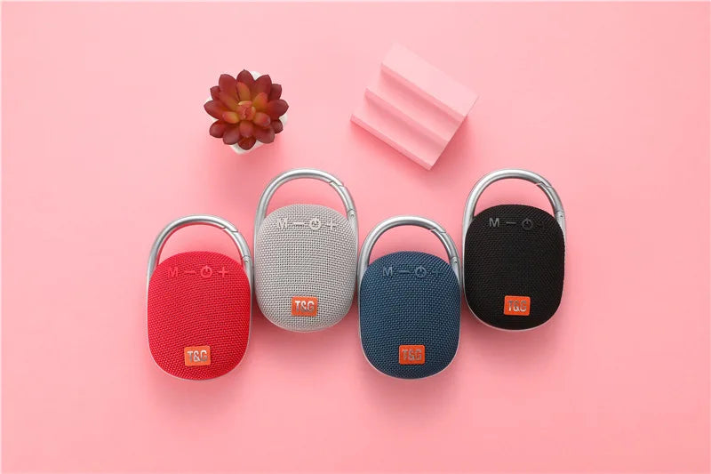 Mini enceinte Bluetooth portable, boîte à musique sans fil, petit caisson de basses, basse, PC, TV, radio FM, étanche, Caixa De Som Mp3