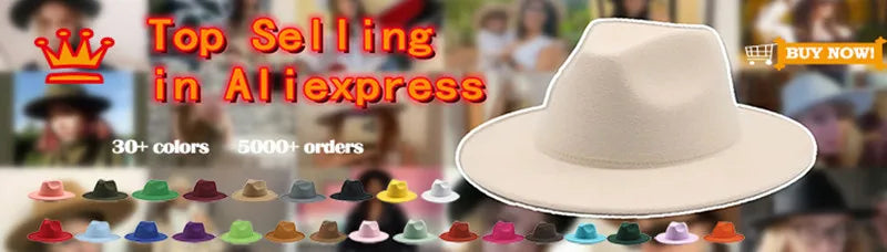 Chapeau Fedora Femme Chapeaux d'hiver pour femmes Bande de ruban Chapeau homme Large bord Classique Beige Mariage Eglise Chapeau melon Nouvelle casquette chapeau femme