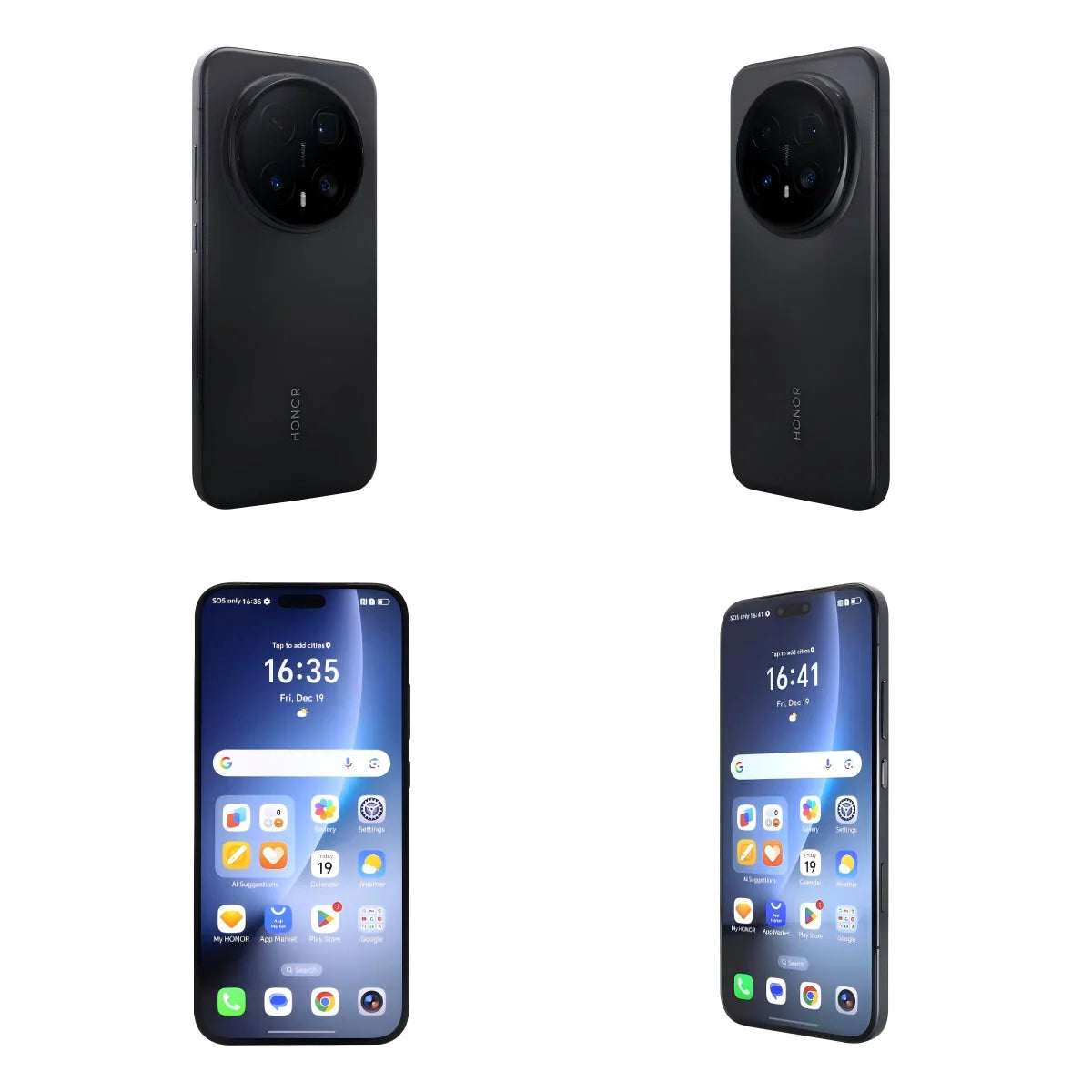 HONOR Magic8 Pro Version Mondiale 5G AI Smartphone Snapdragon 8 Elite Gen 5 Écran OLED 6.71'' 120Hz Appareils Photo 200MP SuperCharge 100W
