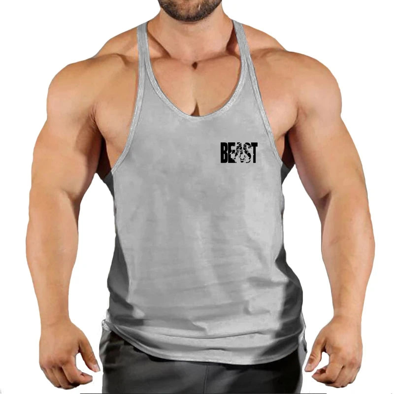 Vêtements Homme Musculation et Fitness Débardeur Stringer Homme Sportswear Vêtements T-shirt Gilet Chemise T-shirts Débardeurs d'entraînement Musculation