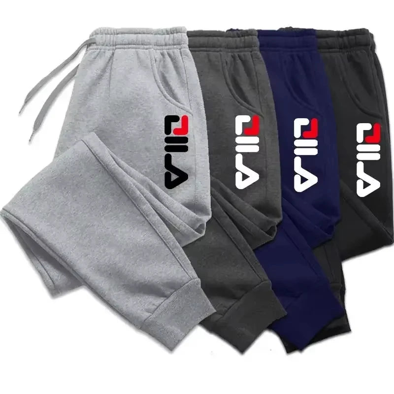 Pantalon de jogging décontracté homme automne hiver avec cordon de serrage, en molleton, pour l'entraînement, la course, la gym, le fitness ou le sport