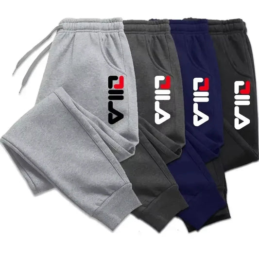 Herren Jogginghose Herbst Winter Kordelzug Freizeithose Fleece Sweatpants Workout Laufen Fitness Sport Hose