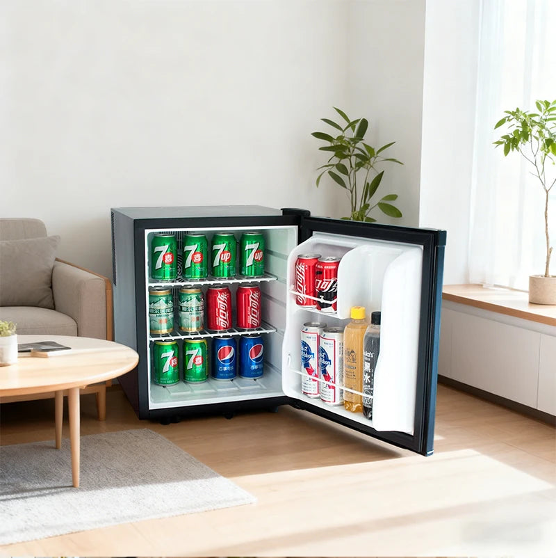 DIVEDEER Household Mini Silent Fresh keeping Cabinet Hotel Room Small Refrigerator Dormitory Refrigerator