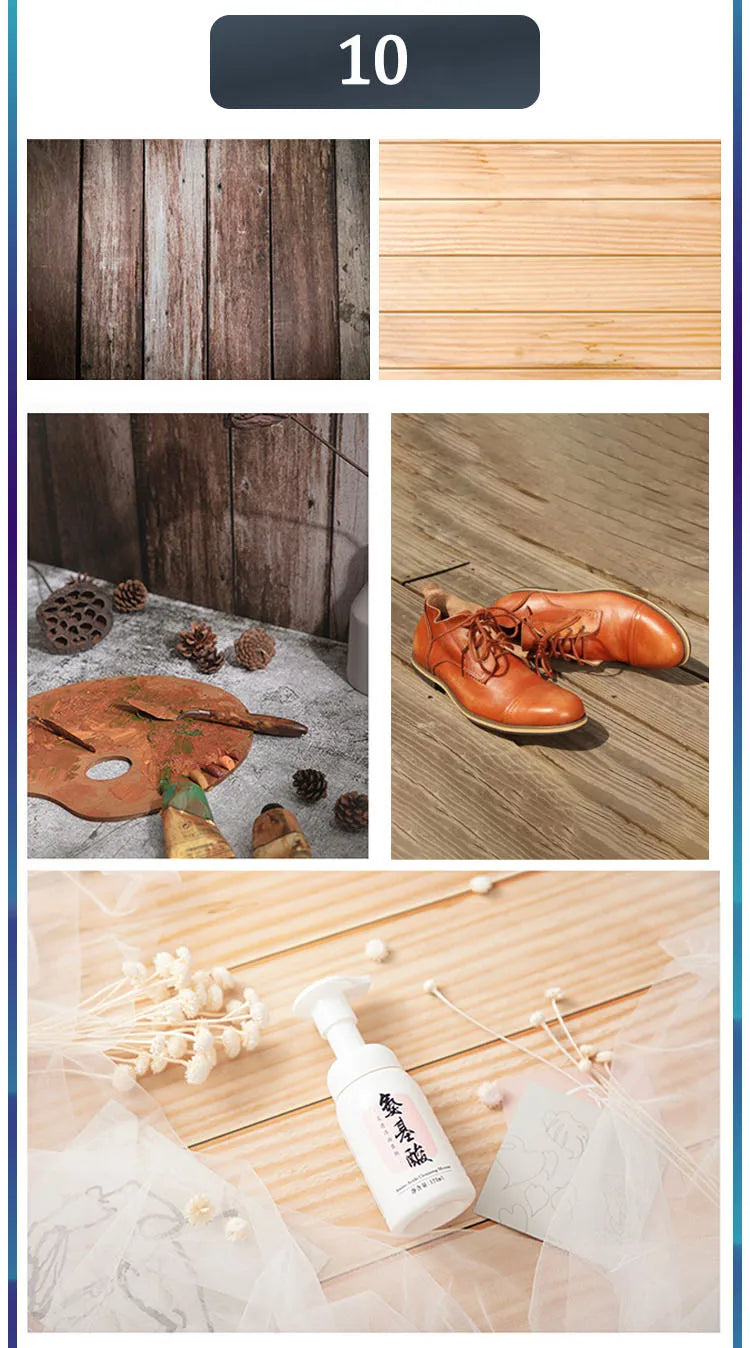 Marmor-Fotohintergründe 57*87CM, doppelseitig, Holzmaserung, Fotohintergrundtapete, Studio, wasserdichte Produkte, fotografische Requisiten
