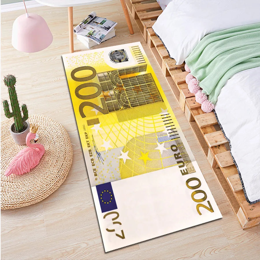 VIKAMA Kreativer langer Schlafzimmer-Bettteppich, Wohnzimmer, rechteckiger Eingangsbereich, Korridor, Erkerfenster, rutschfeste Fußmatte