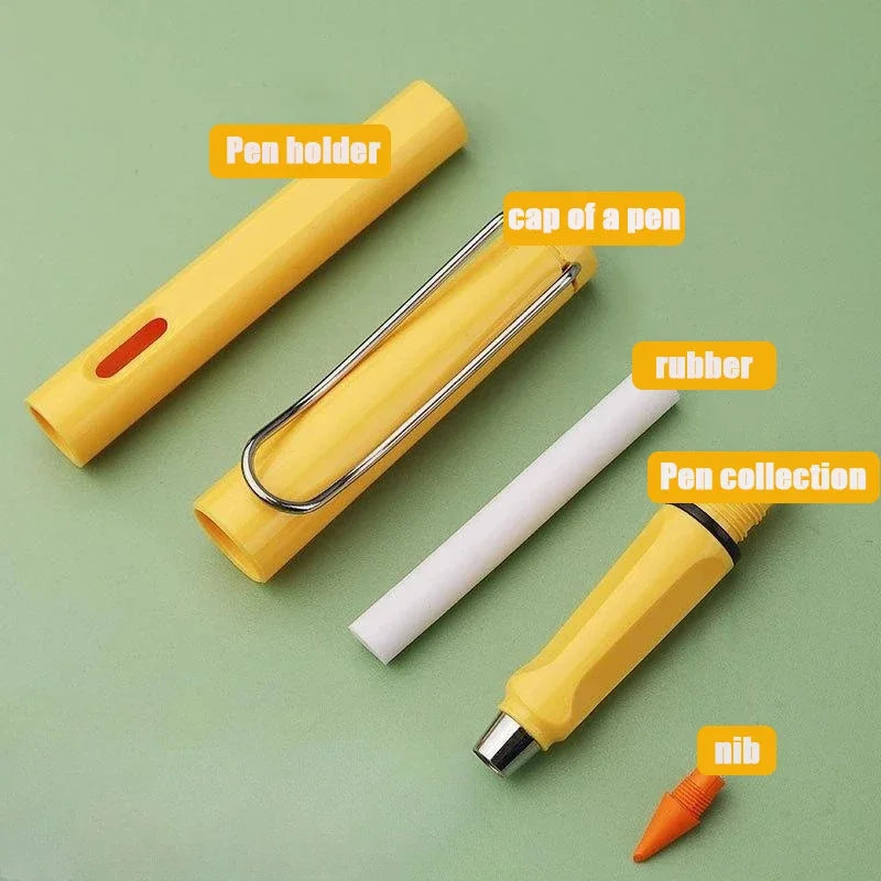 Color Eternal Pencil Can Be Wiped Magic Replace Head Eco Friendly Student Painting Kids Gift Draw School Supply Gifts