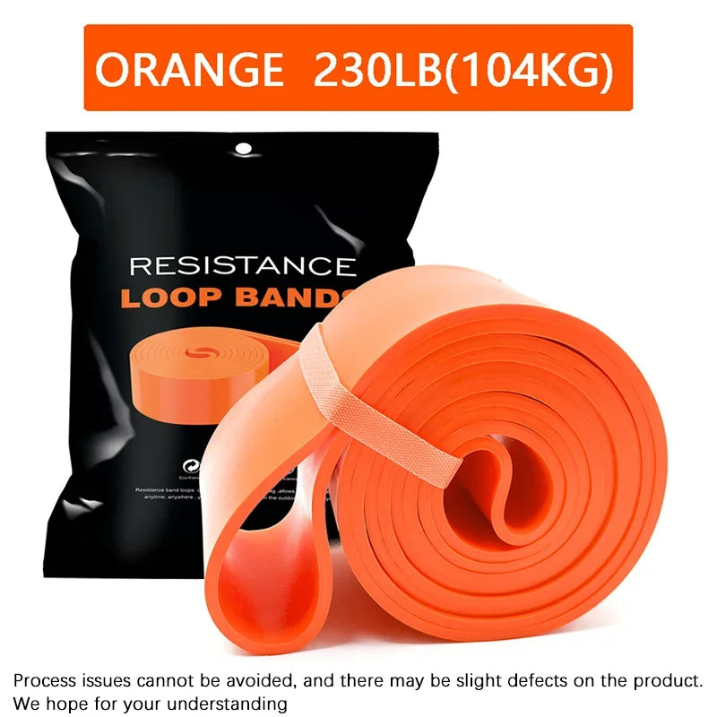 Ensemble de bandes de résistance robustes, en latex, élastiques pour Pilates, entraînement, fitness, aide aux tractions, musculation, exercice
