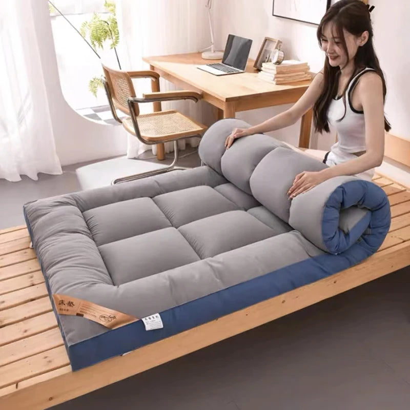 Thicken Warm soft comfortable mattress cushion household double tatami floor mat student dormitory single mattresses