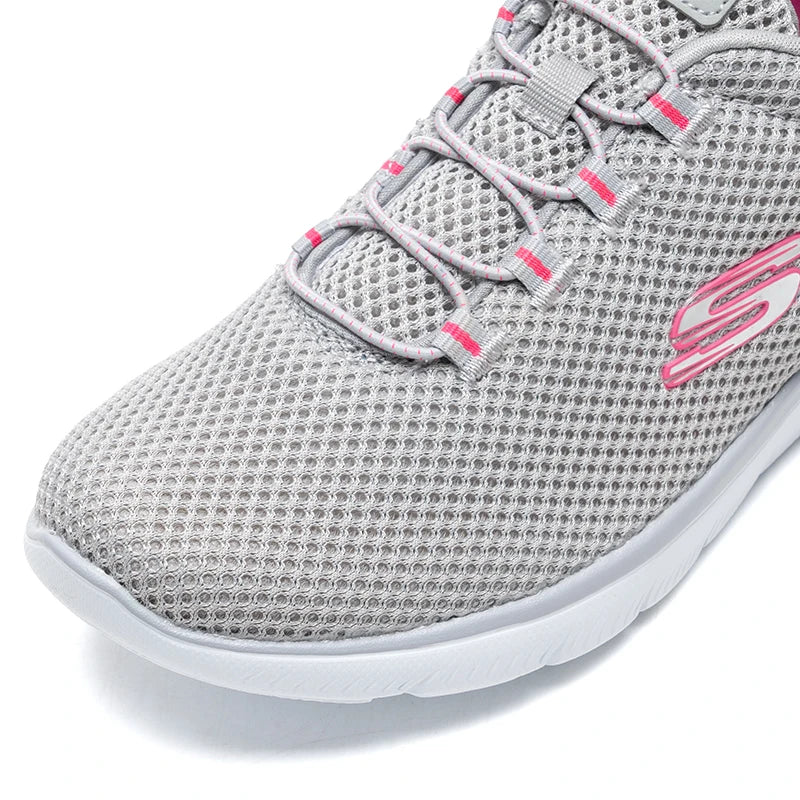Skechers Chaussures décontractées pour femmes, chaussures de marche, chaussures de sport de plein air confortables pour le quotidien, chaussures de jogging 12985-Gyhp