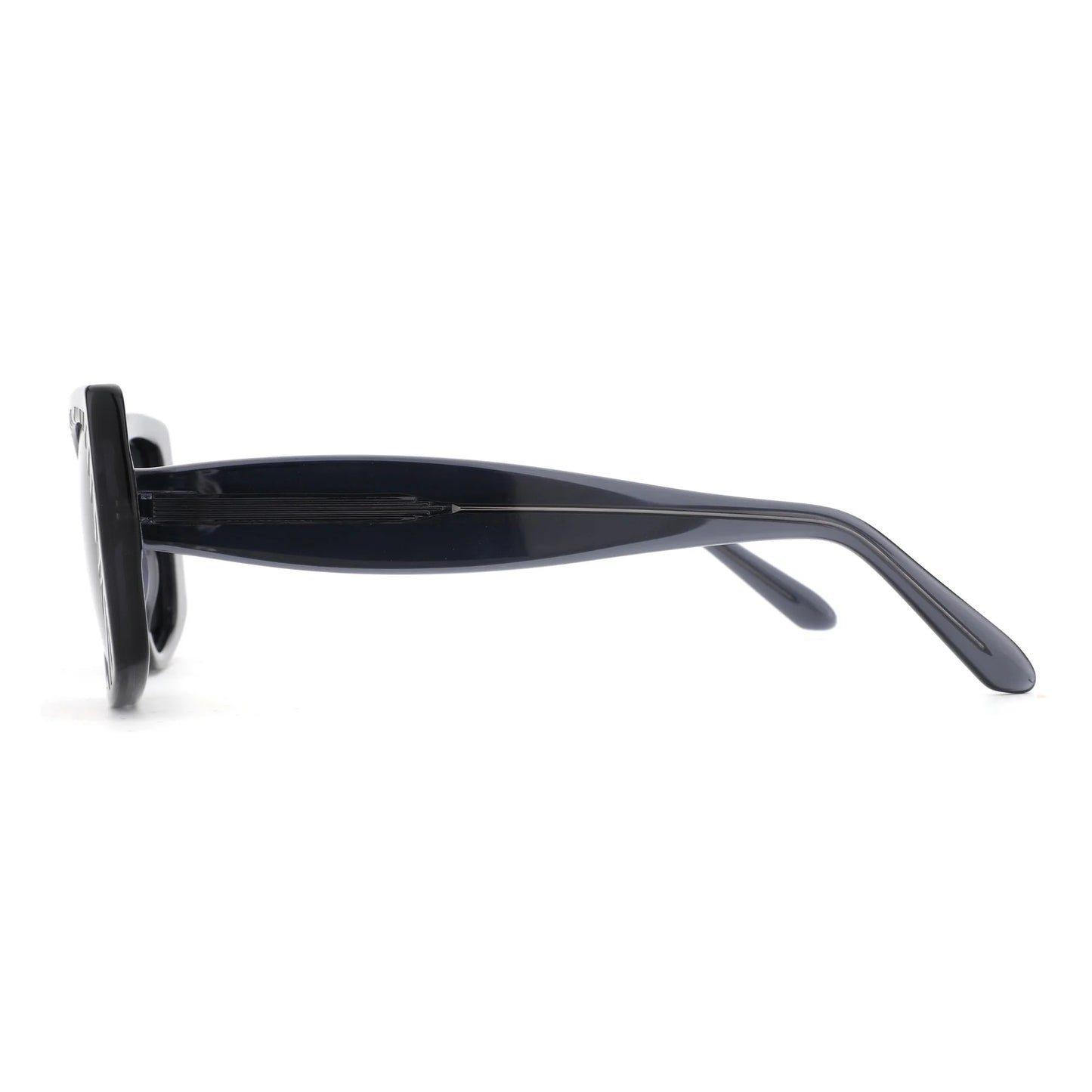 ZENOTTIC Trendige quadratische Acetat-Sonnenbrillen für Damen UV400 Myopie Optische Sonnenbrille Polarisierte Gleitsicht-Sonnenbrillen