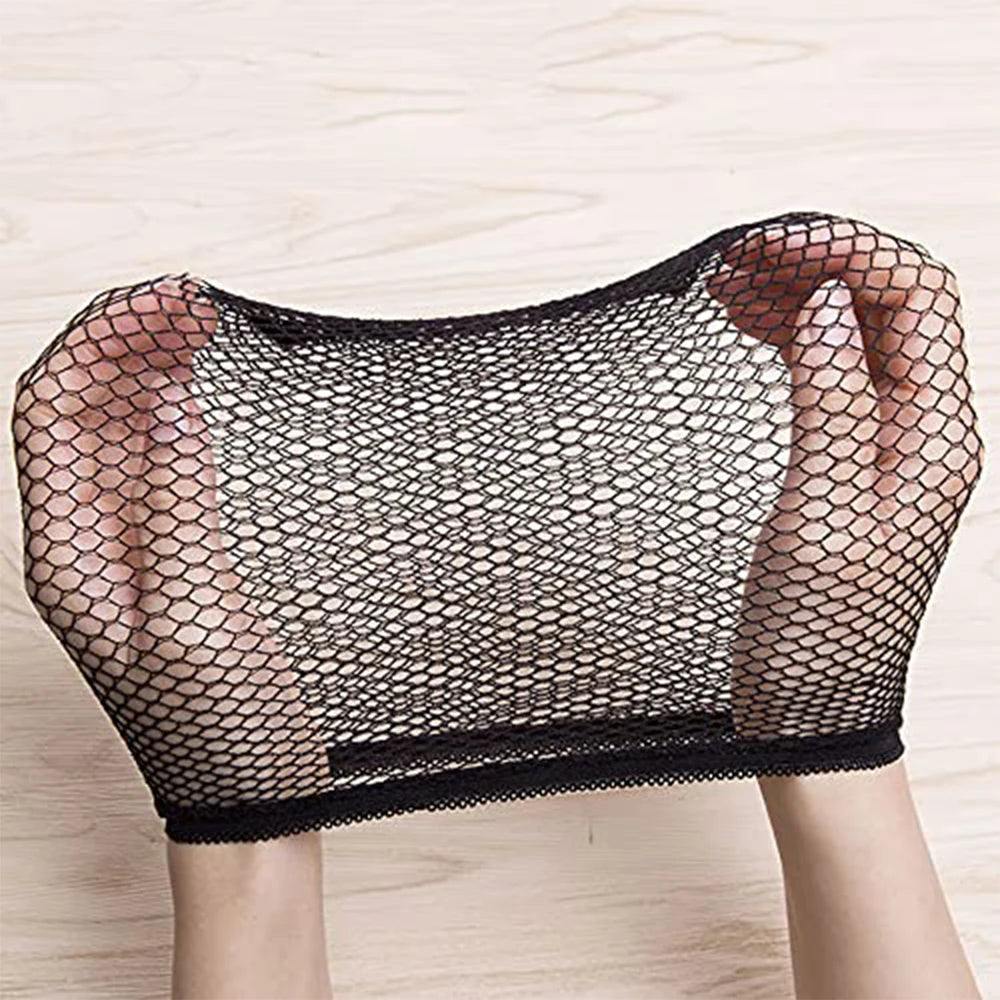 1/3/5 PCS Black Wig Net Caps Durable Elastic Mesh Head Cover Fishnet Hat Close End Hair Styling Accessories for Men and Women