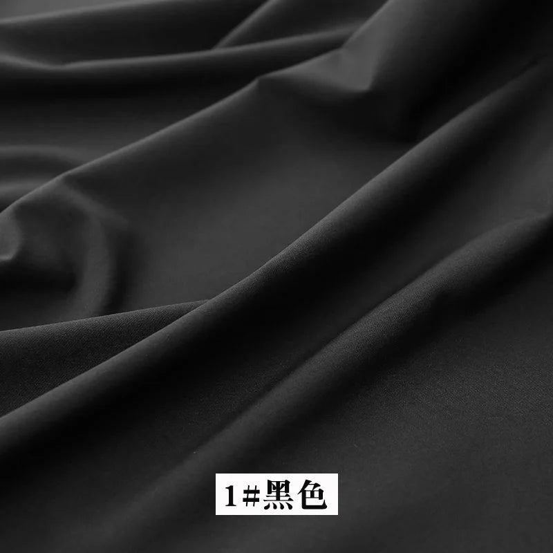 Tissu de doublure élastique doux et respirant de 150x50cm/500cm pour doublure de robe, doublure de vêtement de protection solaire pour chemise de base, tissu DIY fait à la main