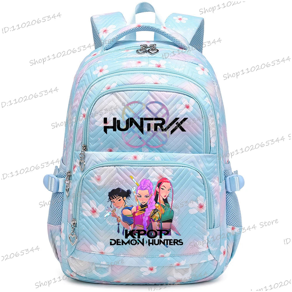 Cute Cartoon Backpack Anime Cartoon Student Teenage Children Girl Boy Schoolbag Anime Men Women Waterproof Laptop Bookbag