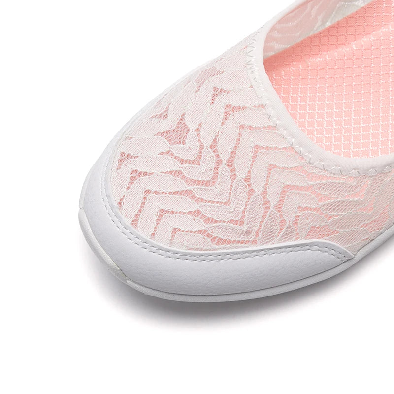 Skechers Damen Be-Cool Freizeitschuhe Flache Slipper Mesh Atmungsaktiv Bequem Leicht Alltagsschuhe 100686-Wht