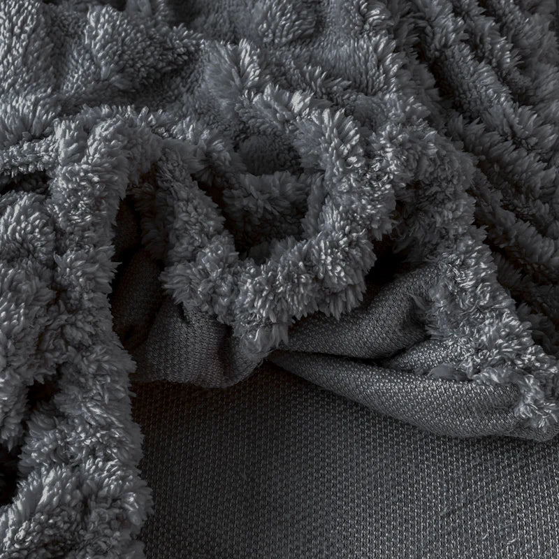Jacquard Winter Dick Warme Korallen Plüsch Matratzenauflage Hohe Elastizität Rutschfest Atmungsaktiv Geeignet Schlafzimmer Weiches Bettlaken