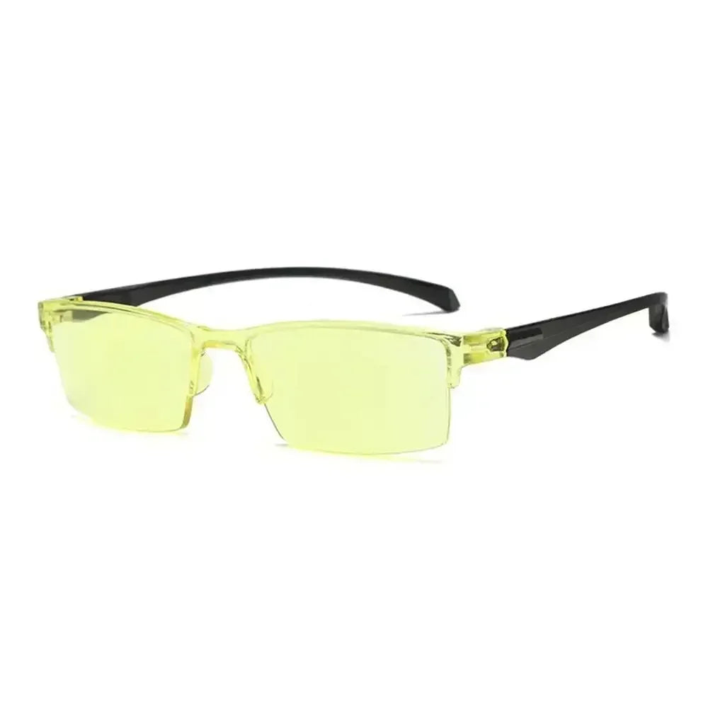Smart Automatic Zoom Reading Glasses Anti Blue Ray Eyeglasses Autofocus Power Half-Rim Near Far Computer Glasses