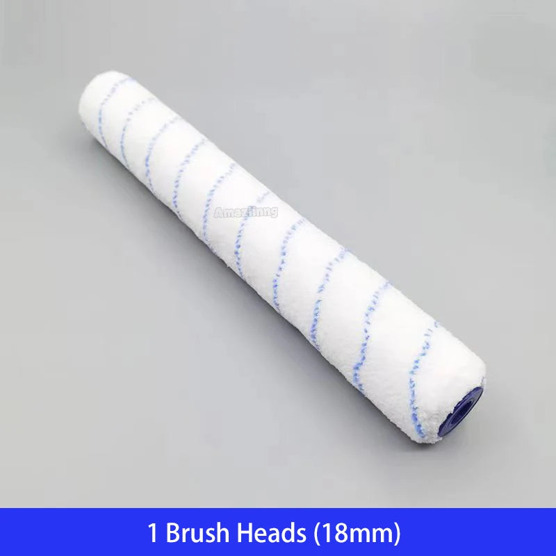 Rouleau à Peinture 18 pouces Brosse Peluche Courte-Moyenne-Longue Outil de Peinture pour Décoration Murale 6MM/9MM Support de Outil de Peinture