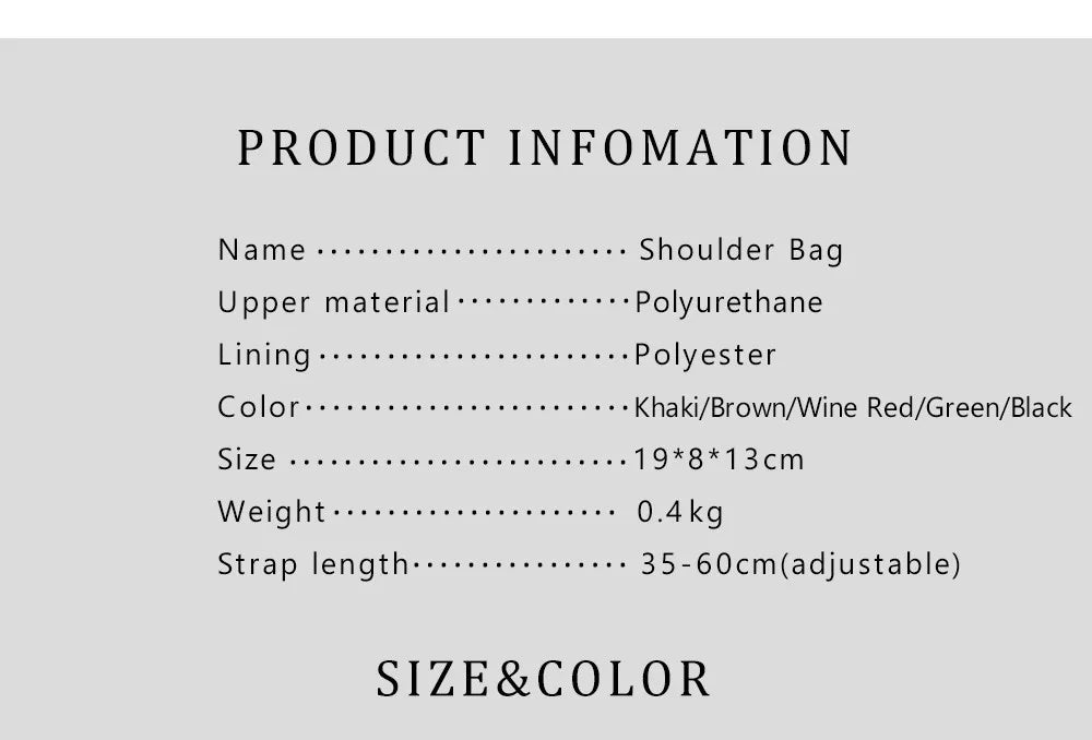 CH Womens Shoulder Bag Luxury Brand 2025 Fashion Solid Color Printed Handbag Fashion Design Model Metal Accessories Buckle