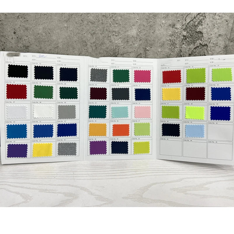 Tissu tricoté élastique Scuba résistant à l'usure, anti-boulochage pour la couture de pulls, jupes, uniformes scolaires, vêtements de sport au mètre