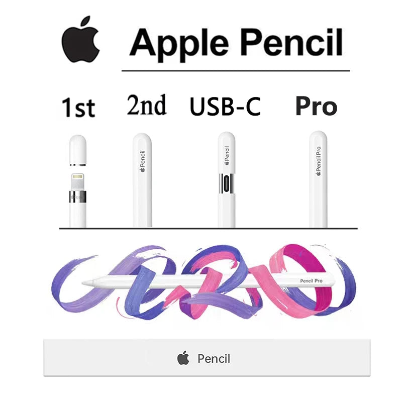 Nouveau Pour Apple Pencil Pro 1ère 2ème génération Stylet USB-C Stylo tactile pour tablette iOS avec affichage de puissance pour iPad 10 A16 air 3-6 M2 Pro M4 mini