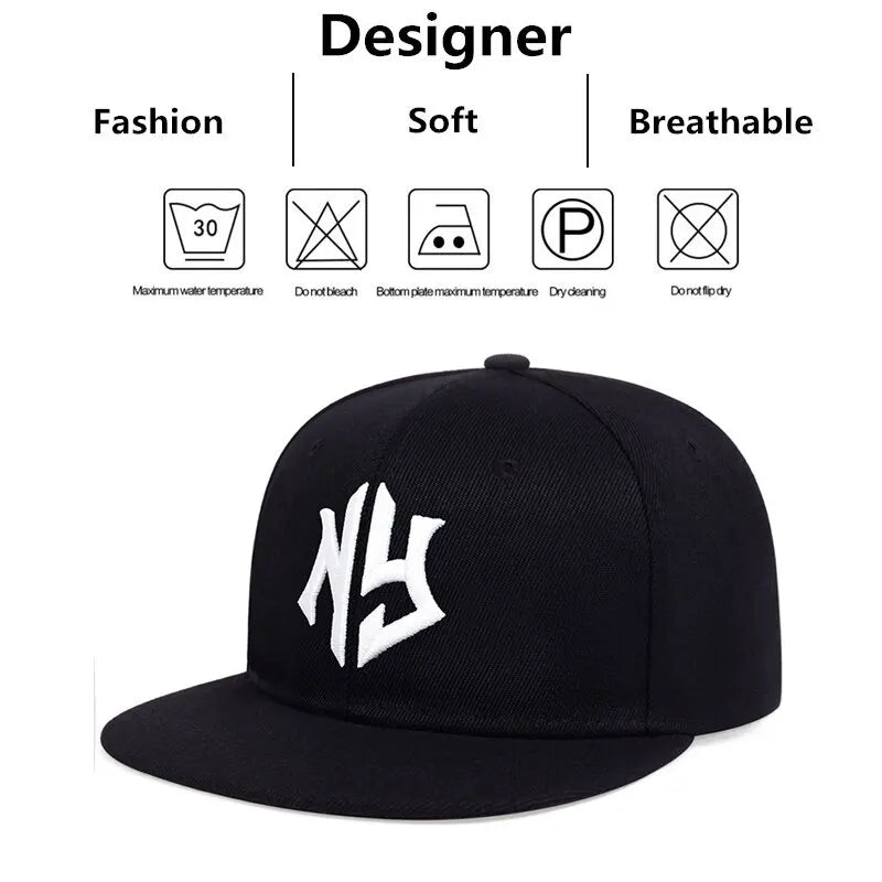 Unisex NG Buchstabenstickerei Hip-Hop Mützen Outdoor Verstellbare Freizeit Baseball Caps Sonnenhut
