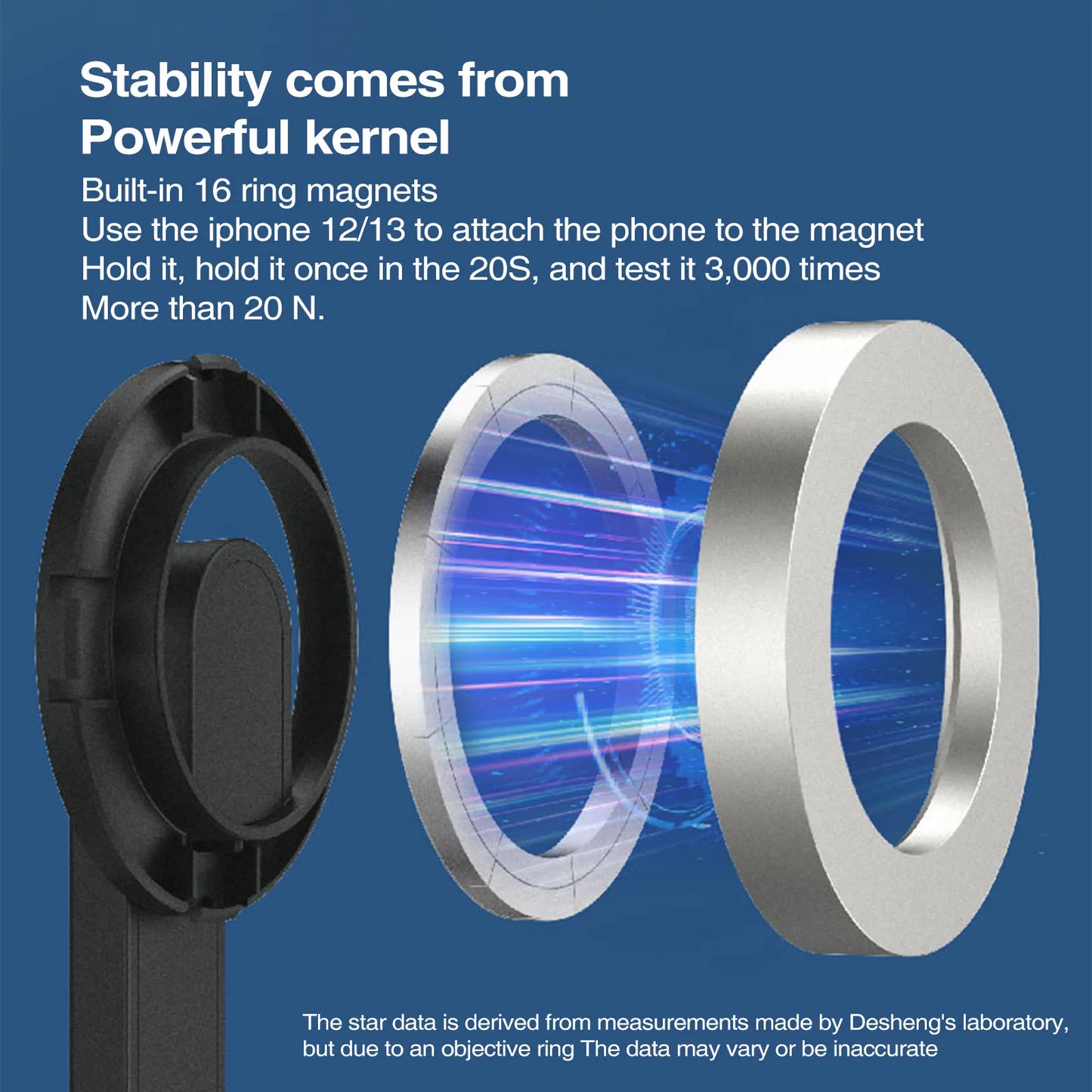 Tragbares magnetisches Selfie-Stick-Stativ für Magsafe iPhone 14 13 12 Handheld Stabilizer Stange mit Fernbedienung für Samsung