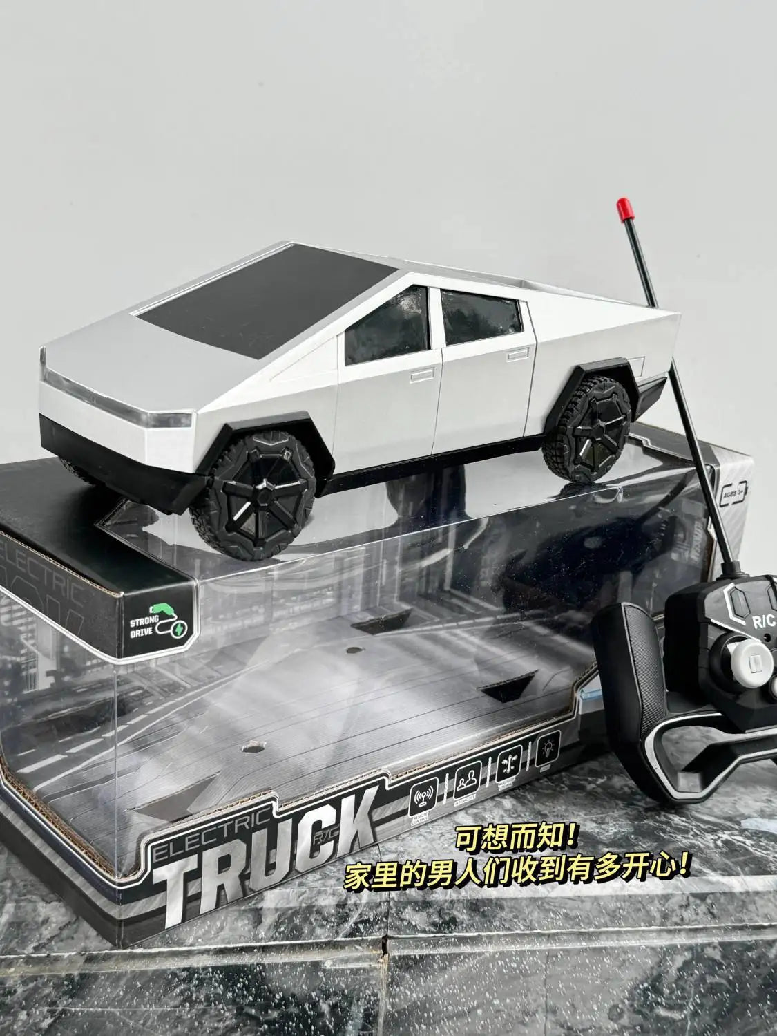1:12 RC Cybertruck Geländewagen Batmobil RC Auto Simulation Pickup Truck Simulation Sammlermodell Kinderspielzeug Jungen Geschenk