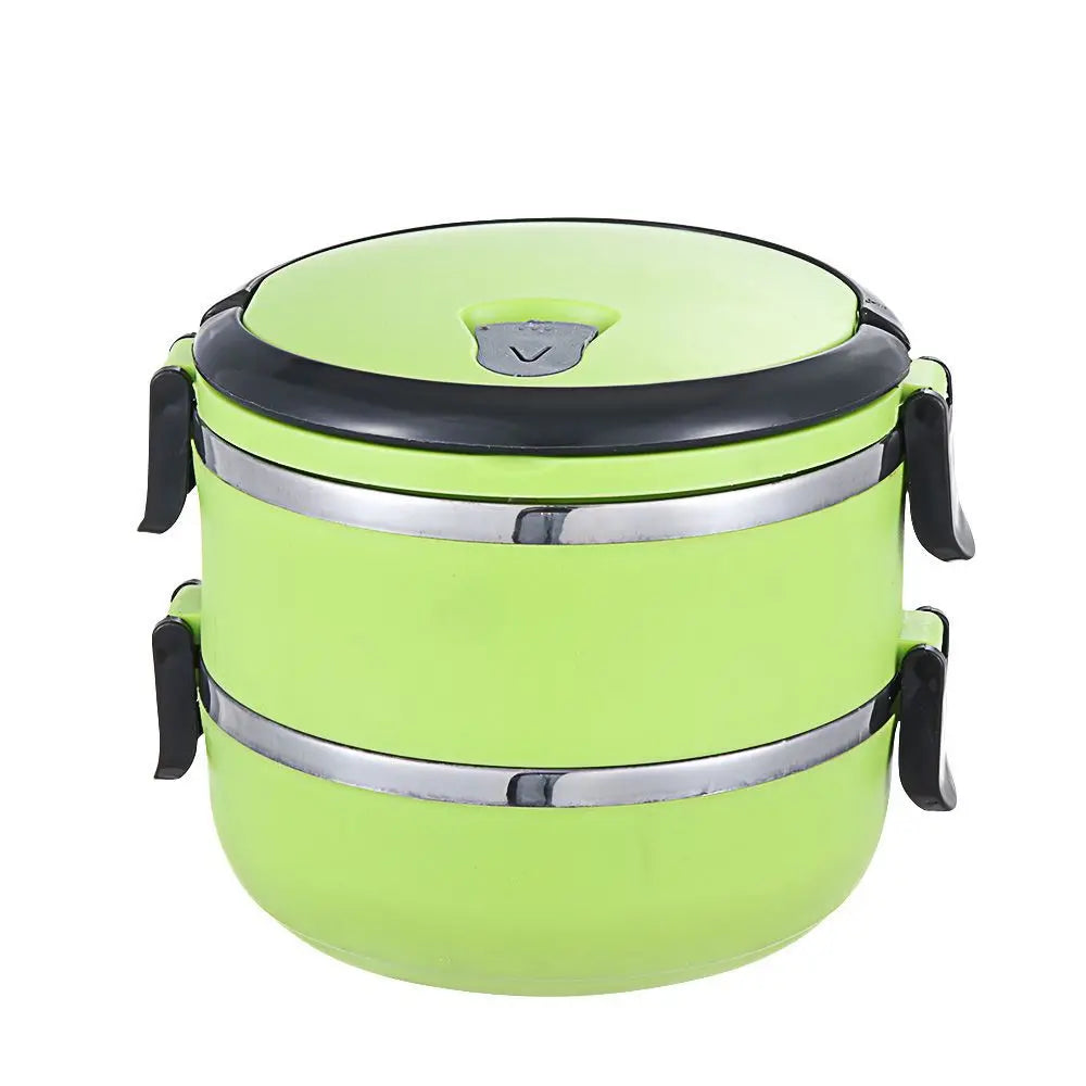 Warmhaltebehälter aus Edelstahl, Lunchbox, Thermoskanne, vakuumisoliert, Reise