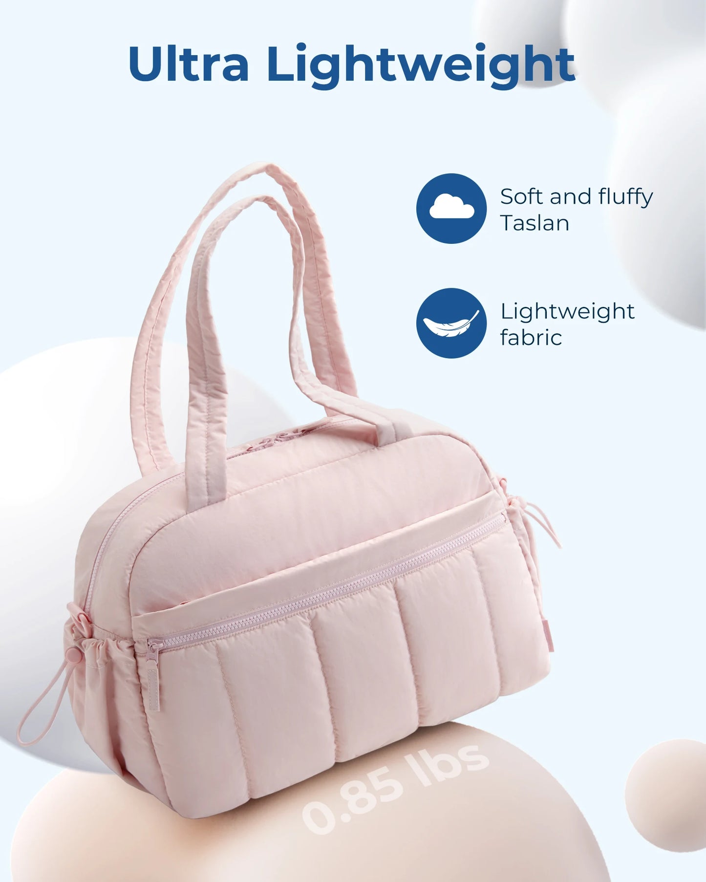 BAGSMART Sac de voyage pour femme avec compartiment étanche, sac de sport, sac de week-end, sac de cabine, sac Boston, sacs de plage étanches